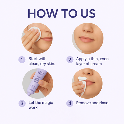 Facial Hair Removal Cream